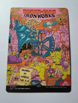 Krark-Clan Ironworks, NON-FOIL - Secret Lair Encyclopedia of Magic A-Z MTG NM - Image 1
