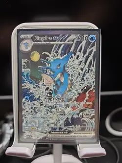 Kingdra ex #131 - Pokemon Scarlet & Violet Black Star Promo - Image 1
