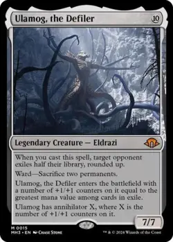 Ulamog, the Defiler - Light Play MTG Modern Horizons 3 - Image 1