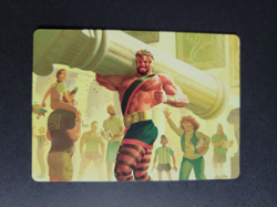 Hercules, Prince of Power Art Card 13/45 MTG Marvel Super Heroes - Image 1