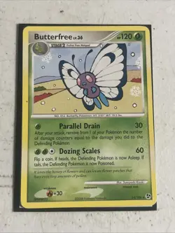 Butterfree 14/106 Great Encounters Regular Pokemon TCG Moderately Played - Image 1