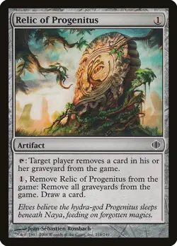 MTG - Relic of Progenitus - Shards of Alara - X1 - (LP) - #U4235 - Image 1