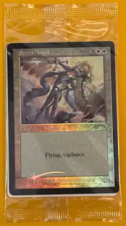 MTG Serra Angel 30th Retro Frame Foil Sealed M30 English Promo - Image 1