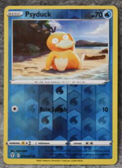 Psyduck 024/203 Reverse Holo Evolving Skies Pokemon Card - Image 1