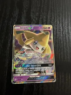 Pokemon Jirachi GX TCG Unified Minds Holo Ultra Rare Card 79/236 - Image 1