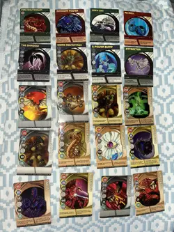 Vintage Lot of 20 Bakugan Battle Brawlers Cards - Image 1