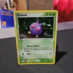 Venonat Pokemon TCG FireRed And LeafGreen Reverse Holo Card #84/112 - Image 1