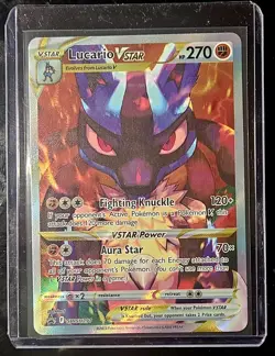 Pokemon SWSH Black Star Promos Lucario VSTAR #SWSH291 Crown Zenith - Image 3