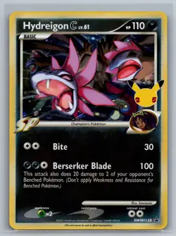 Hydreigon C lv.61 Holo Promo SWSH: Sword & Shield Promo Cards SWSH138 NM - Image 1