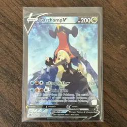 Garchomp V TG23/TG30 Astral Radiance Full Art Pokemon Card - Image 1