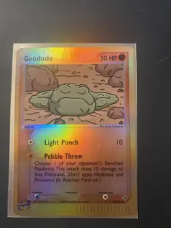 Pokemon Card Geodude 55/97 EX Dragon Reverse Holo 107💎NM💎 - Image 2