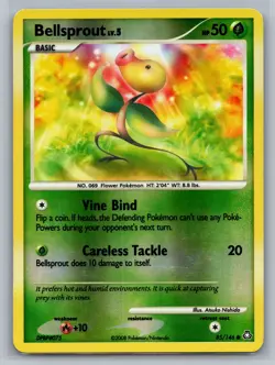 Bellsprout Legends Awakened #85/146 Common,Reverse Holo Pokemon Card - Image 1