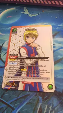 Kurapika UE02BT/HTR-1-074 SR* Alt Art Card Union Arena Hunter X Hunter English - Image 2