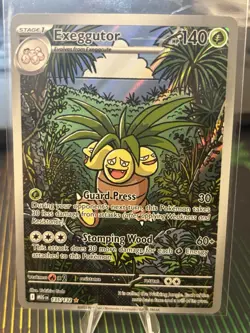Exeggutor 135/132 Illustration Rare Pokemon Mega Evolution NM - Image 1