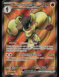 2023 Armarouge ex - 125 Promo Holo NM SV: Scarlet & Violet Promo Cards Pokemon - Image 1