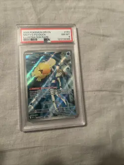 Pokemon TCG Misty's Psyduck Holo Card 193/182 Sv10: Destined Rivals ENG PSA 8 - Image 1
