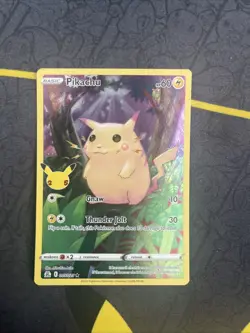 Pokemon TCG - Pikachu - 005/025 Celebrations - Holo Rare Card - Image 1