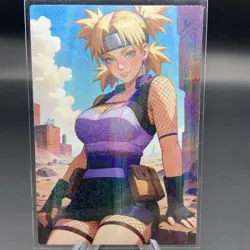 Temari Holographic Anime Collectible Trading Card - Image 2