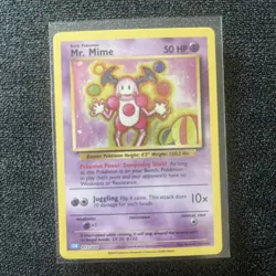 Mr. Mime 013/034 Trading Card Game Classic Holo - Image 1
