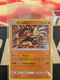 Groudon - (Cosmos Holo) (Gamestop Promo) 081/168 Miscellaneous Cards & Products - Image 1