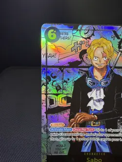 Sabo OP13-120 Manga Alternate Art Carrying On His Will One Piece English NM - Image 3
