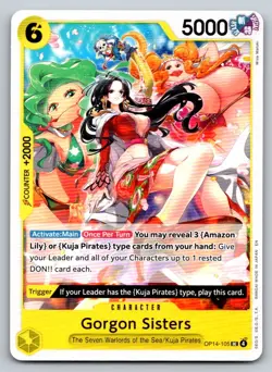Gorgon Sisters OP14-105 The Azure Sea's Seven One Piece - Image 1