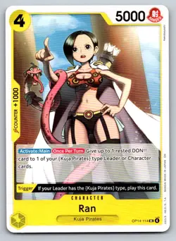 Ran OP14-114 The Azure Sea's Seven One Piece - Image 1