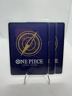 3x Ace & Sabo & Luffy OP13-007 Super Rare Carrying On His Will One Piece NM - Image 2