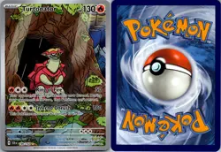 TURTONATOR 146/142 ILLUSTRATION RARE STELLAR CROWN POKEMON NM - Image 3