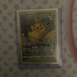 The Pokemon Company Pikachu GG30/GG70 Crown Zenith Ultra Rare Full Art Holo - Image 1