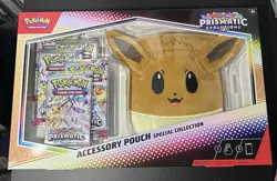 Pokemon TCG Prismatic Evolutions Accessory Pouch Special Collection - Image 1