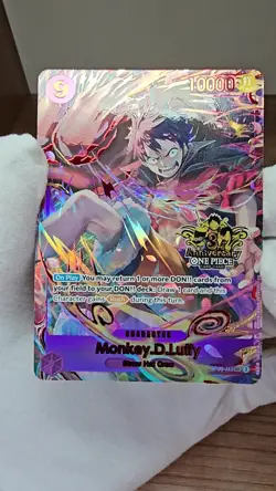 One Piece TCG Monkey.D.Luffy OP09-119 Japanese 3rd Anniversary English ✅ - Image 2