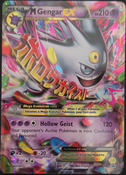 M Gengar EX XY166 Pokemon TCG Promo Holo Full Art Mega - Image 1