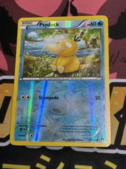 Pokemon TCG Psyduck Breakpoint 16/122 Reverse Holo Common Card - Image 1