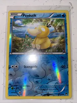 Pokemon TCG Psyduck Breakpoint 16/122 Reverse Holo Common Card - Image 2
