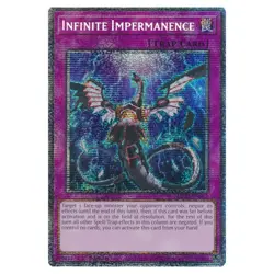 Yugioh! TCG - Infinite Impermanence - Starlight Rare - 2025 Mega-Pack MP25-EN032 - Image 1