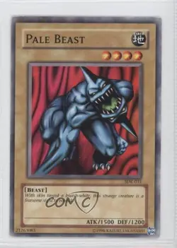 Pale Beast Unlimited YuGiOh Starter Deck Kaiba #SDK-031 2002 READ - Image 1
