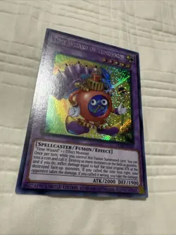 Time Wizard of Tomorrow Secret Rare DLCS-EN147 Near Mint Yugioh Promo TCG - Image 1