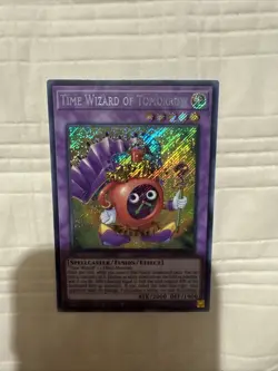 Time Wizard of Tomorrow Secret Rare DLCS-EN147 Near Mint Yugioh Promo TCG - Image 4