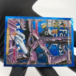 Marvel Card Mr. Fantastic Blue Traxx 54-V Fleer Upper Deck Masterpieces [NM] - Image 5