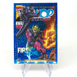 Marvel Card Super Skrull Blue Traxx 84-V Fleer Upper Deck Masterpieces [NM] - Image 1