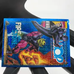 Marvel Card Super Skrull Blue Traxx 84-V Fleer Upper Deck Masterpieces [NM] - Image 5