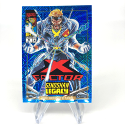 Marvel Card Havok Blue Traxx 35-V Fleer Upper Deck Masterpieces [NM] - Image 1