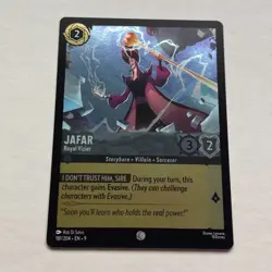 Jafar 181/204 Disney Lorcana Fabled Common Cold Foil Card NM - Image 1