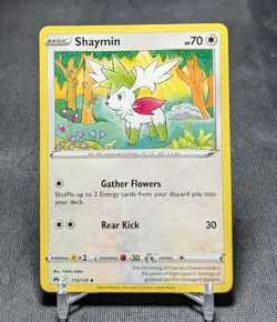 Shaymin Regular Uncommon Colorless 2023 Crown Zenith Pokemon TCG Card 115/159 - Image 1