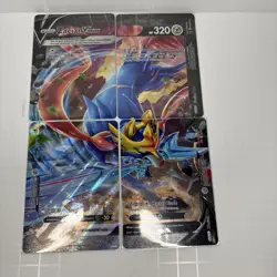 Pokemon TCG Zacian V Union 4 Card Set SWSH163 English - Image 1