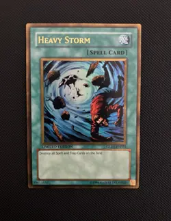 Konami Yu-Gi-Oh! Heavy Storm GLD1-EN031 Gold Series 2008 Limited Edition Holo - Image 1