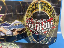 Official Yugioh Thick Cardboard Folding Playmat 1 - 1996 Double Sided & Orig Box - Image 4