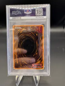 2023 YU GI OH BLMR #EN001 DARK MAGICIAN THE KNIGHT OF DRAGON MAGIC SMALL CHIP - Image 2