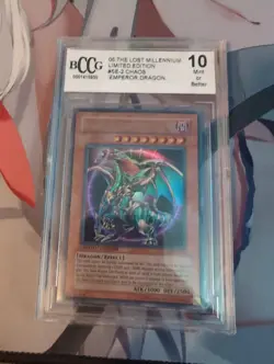 Yu-Gi-Oh! Chaos Emperor Dragon Envoy of the End SE-2 BCCG 10 Ltd Ed SR Holo - Image 2